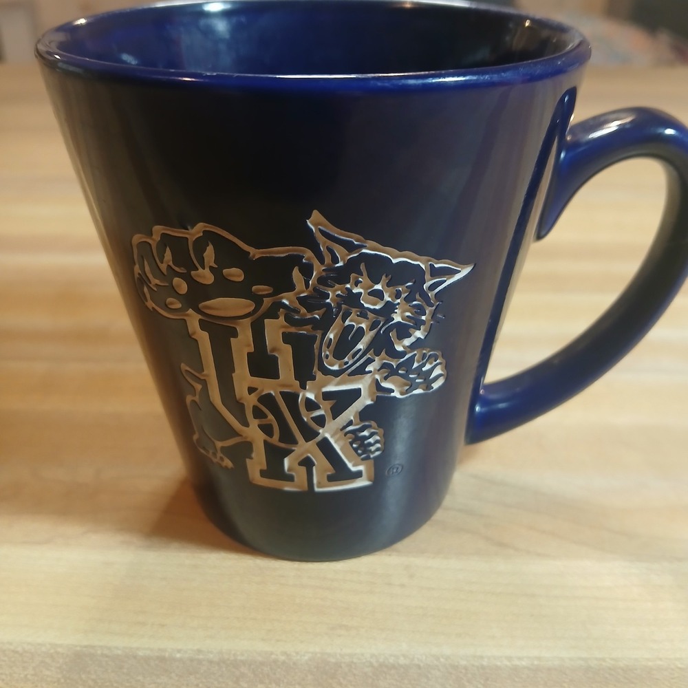 University Kentucky, Wildcats Dark‎ Blue Coffee Cup